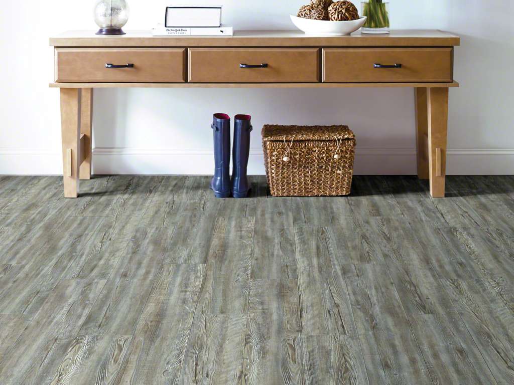 Weathered Barnboard Shaw Floorte PRO Impact Vinyl Plank