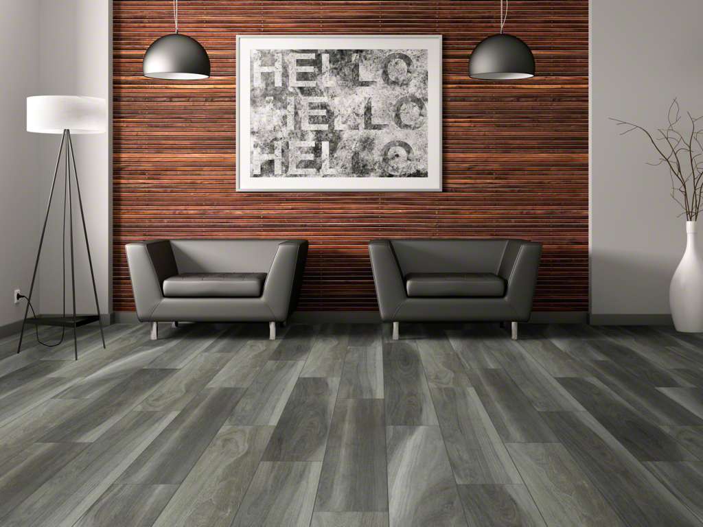 Charred Oak Shaw Floorte PRO Intrepid HD Vinyl Plank