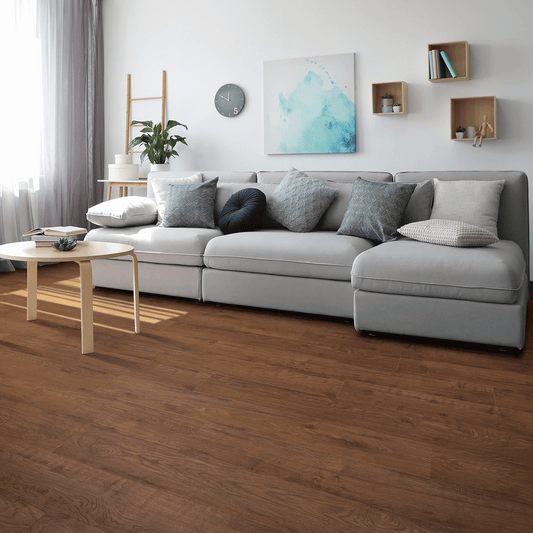 Red Clay Oak Mohawk RevWood Western Row Laminate