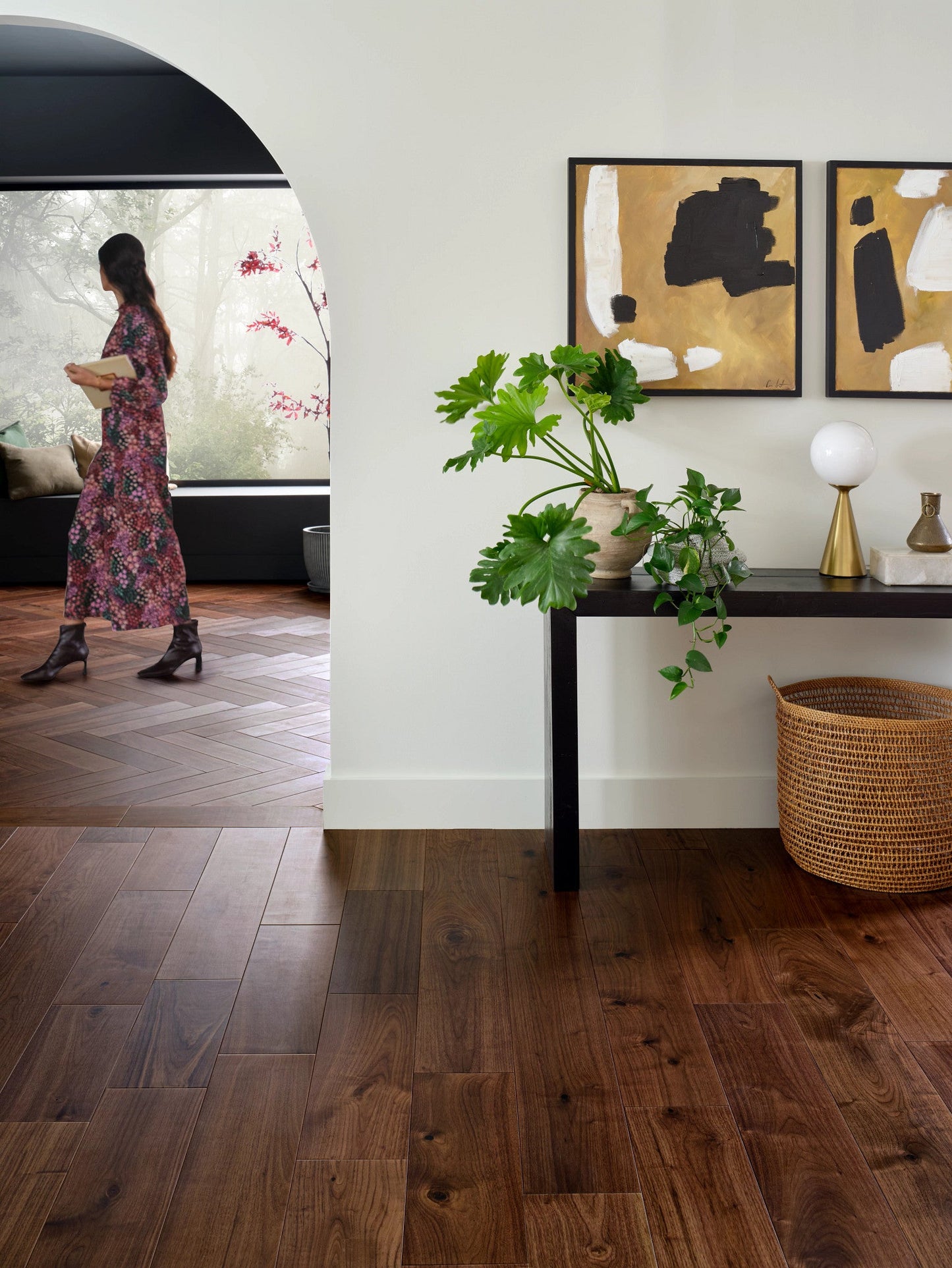 Rye Anderson Tuftex Revival Walnut Hardwood