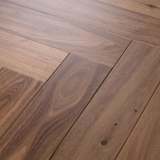 Era Anderson Tuftex Revival Walnut Herringbone Hardwood