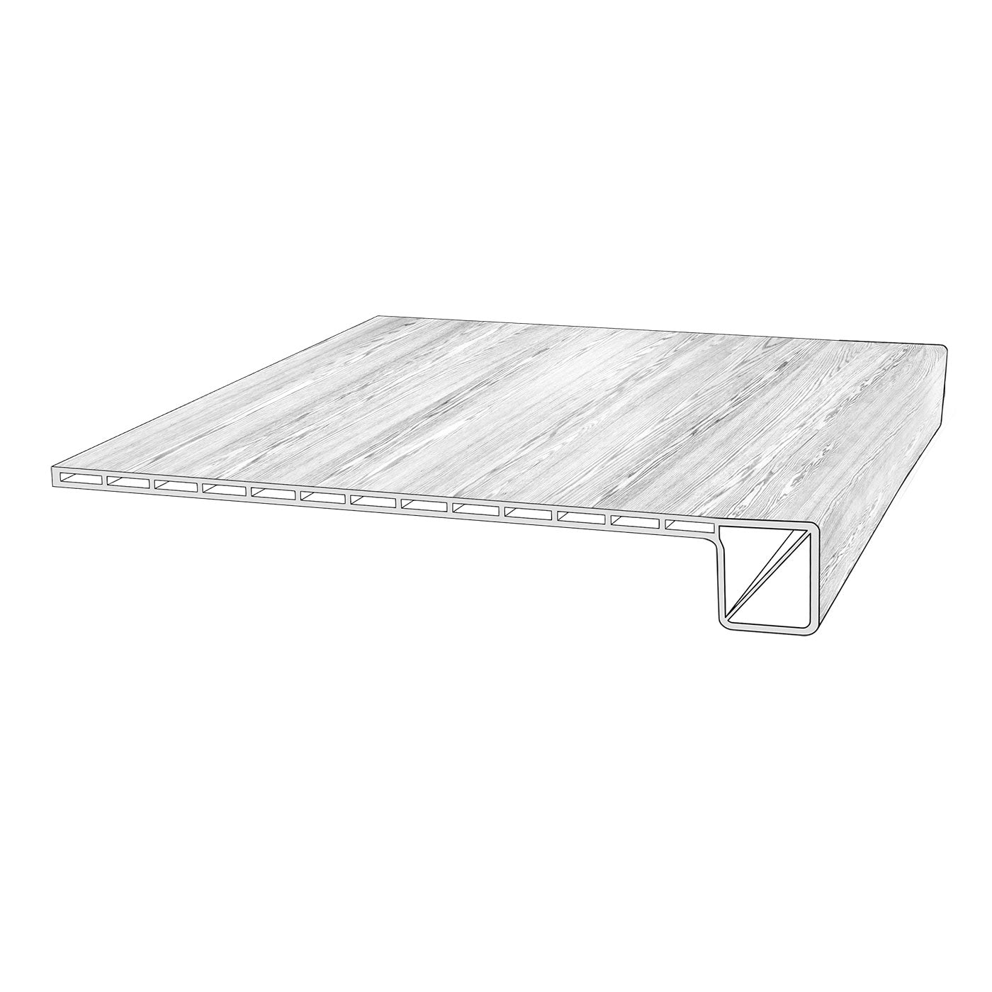 COREtec Square Stair Tread