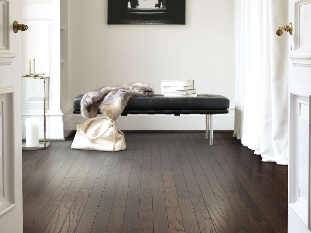 Chocolate 3 1/4" Shaw Albright Oak Hardwood