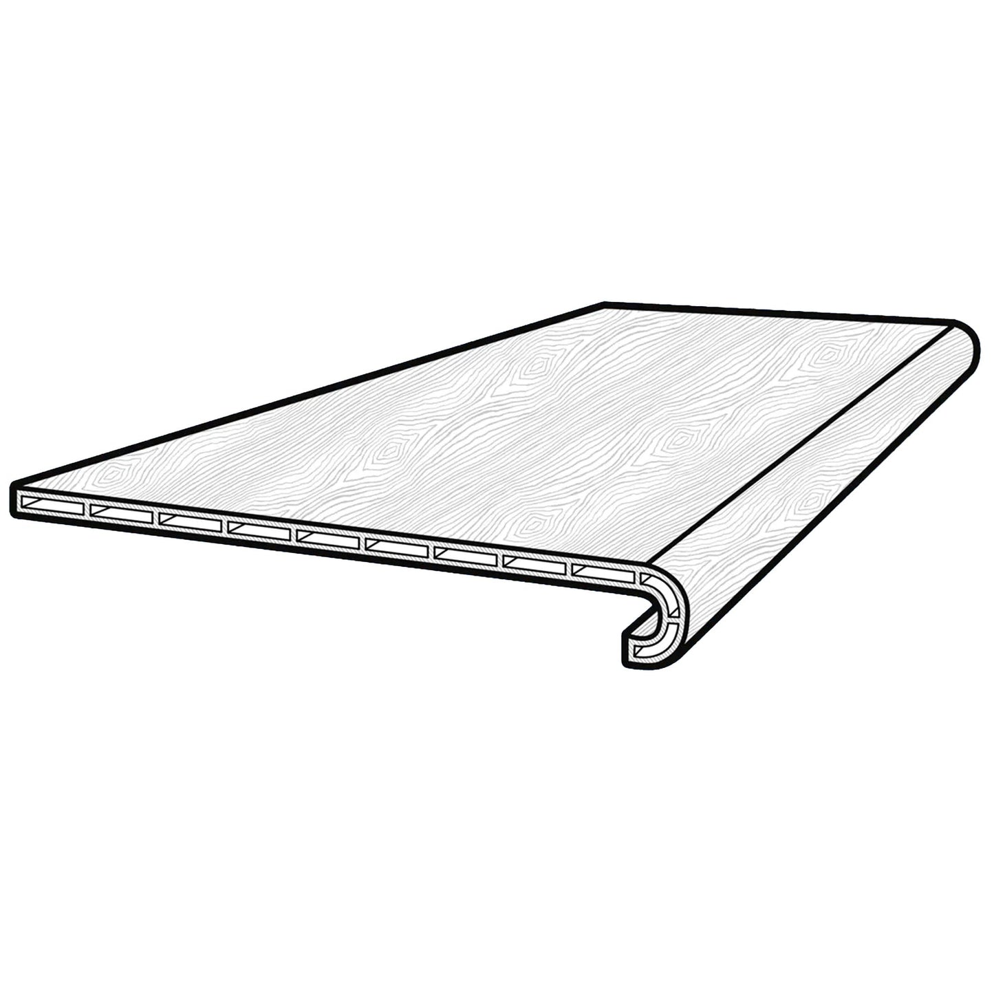 Round Stair Tread